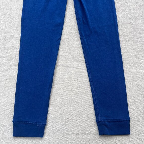 Primary Organic Long-Sleeve PJ Top & Pants, "Cobalt" Color, Size 6-7, EUC - Picture 11 of 13